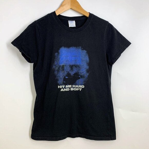 Billie Eilish Women's Hit Me Hard and Soft Cotton Short Sleeve Shirt Size S - Picture 1 of 11
